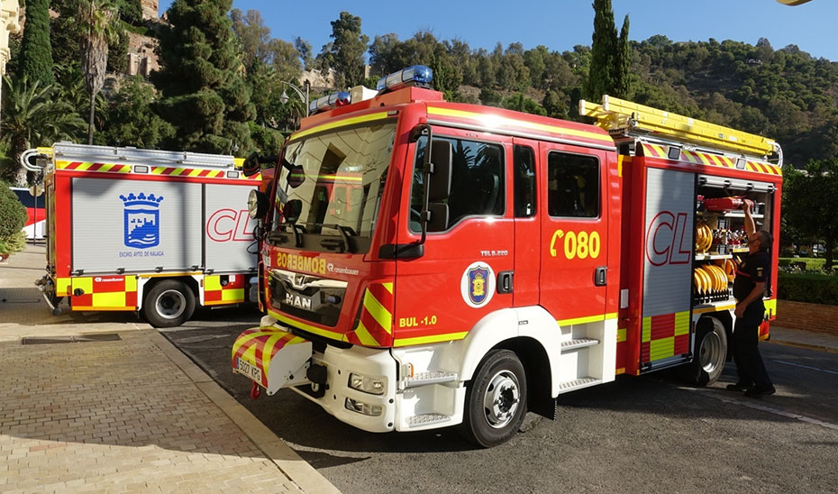 Una persona fallecida en el incendio de un piso en Málaga